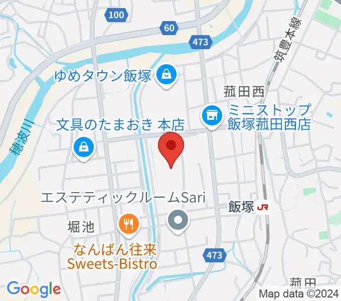 シネマサンシャイン飯塚の地図