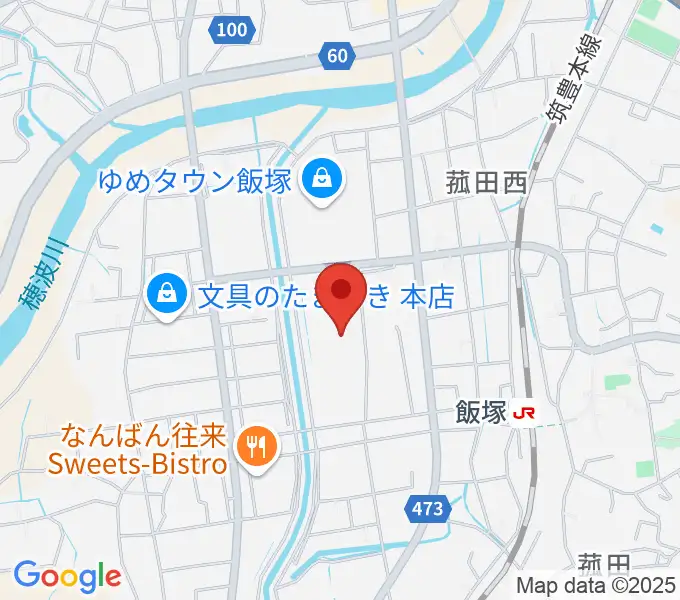 シネマサンシャイン飯塚の地図