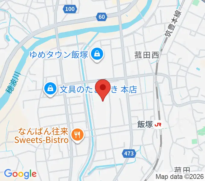 シネマサンシャイン飯塚の地図