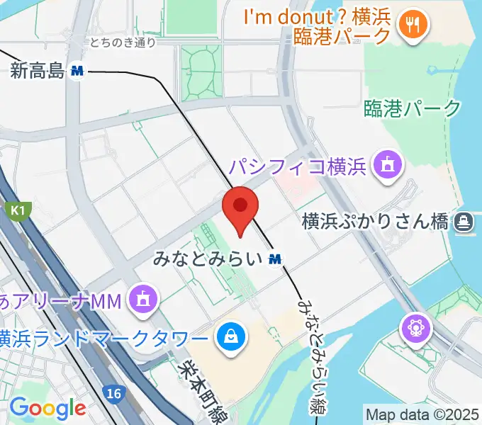 ローソン・ユナイテッドシネマ STYLE-S みなとみらいの地図