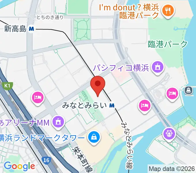 ローソン・ユナイテッドシネマ STYLE-S みなとみらいの地図