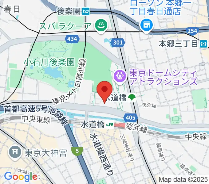 IMM THEATERの地図
