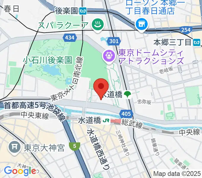 IMM THEATERの地図