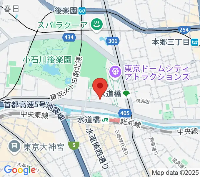 IMM THEATERの地図