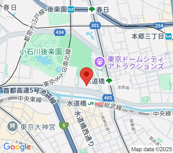 IMM THEATERの地図