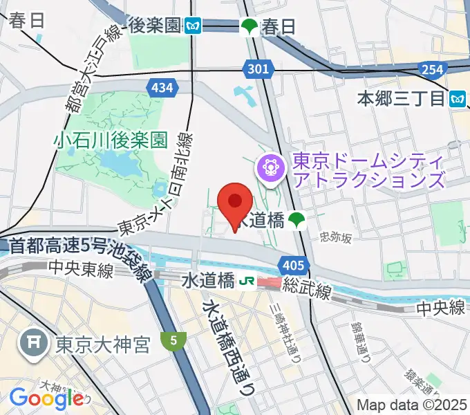 IMM THEATERの地図