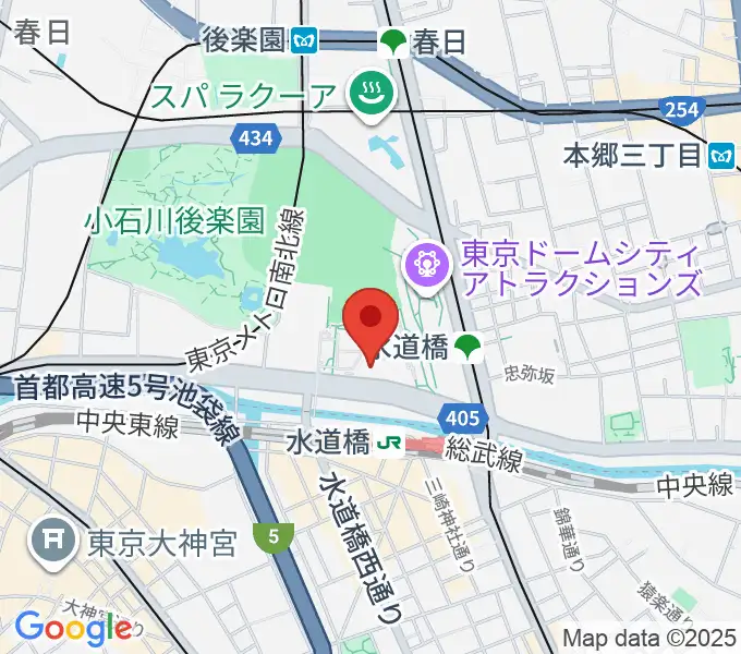 IMM THEATERの地図