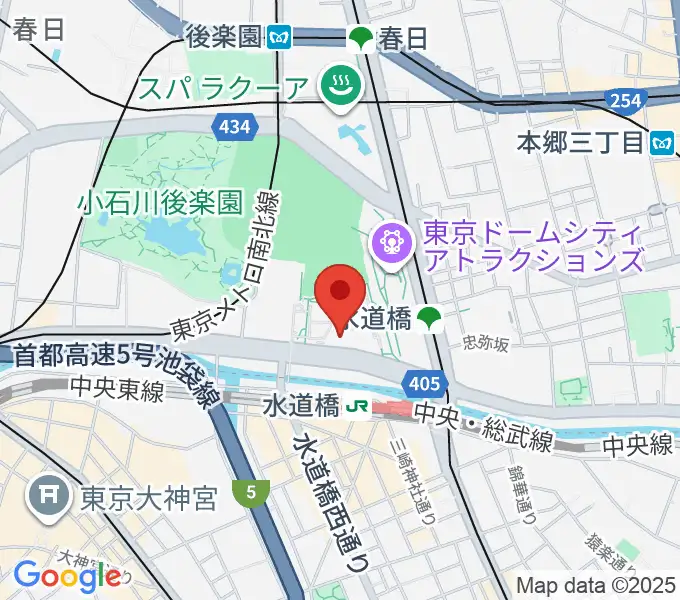 IMM THEATERの地図