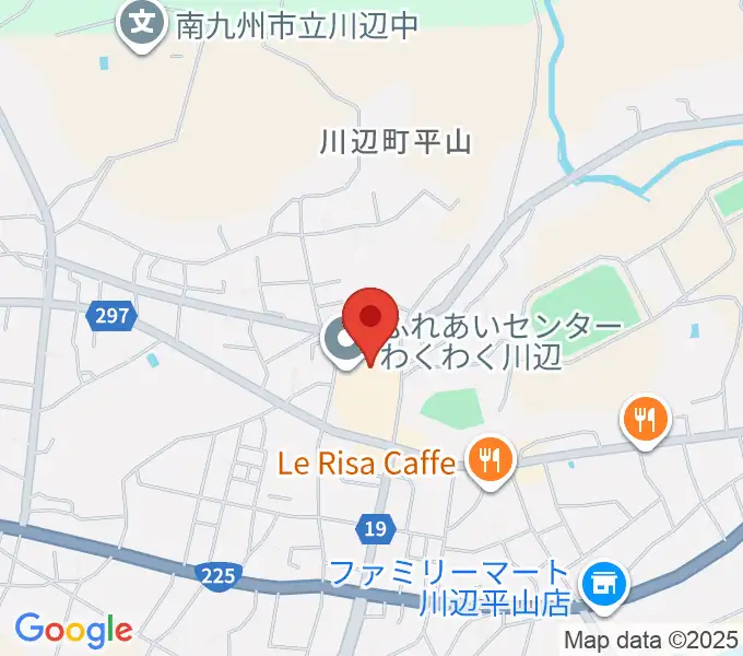 marukawaホール 川辺文化会館の地図