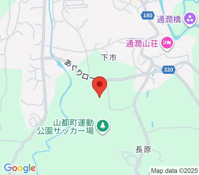 山都町総合体育館パスレルの地図