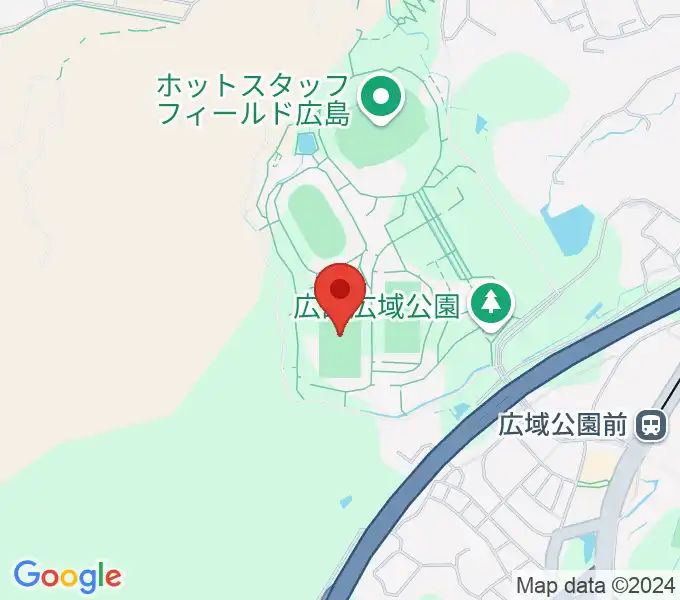 サンフレッチェビレッジ広島第一球技場の地図