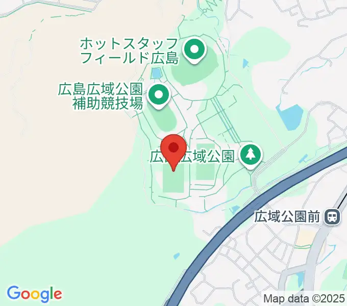 サンフレッチェビレッジ広島第一球技場の地図