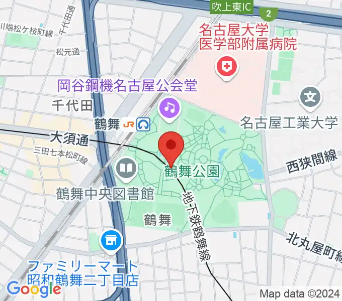 普選記念壇の地図