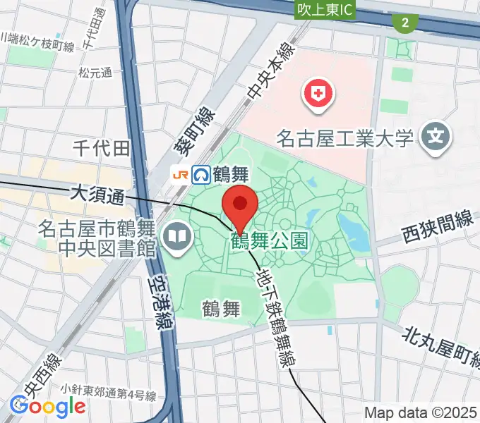 普選記念壇の地図