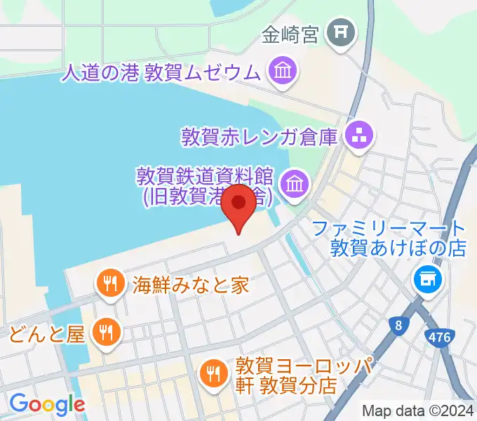 きらめきみなと館の地図