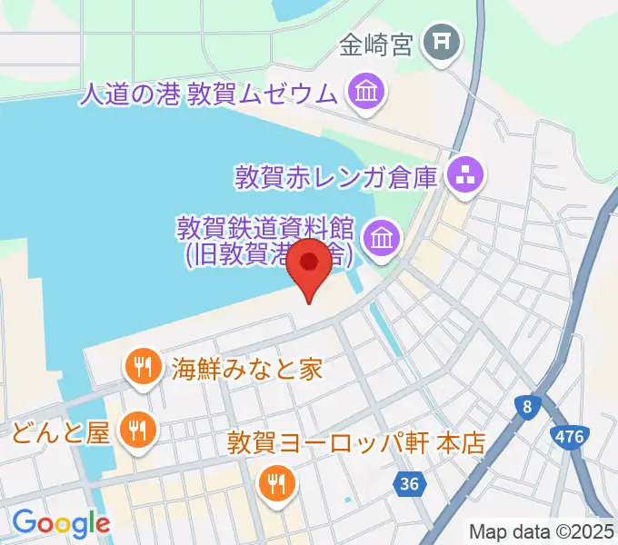 きらめきみなと館の地図