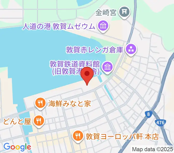 きらめきみなと館の地図