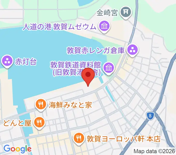 きらめきみなと館の地図