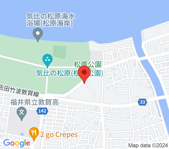 敦賀市営野球場の場所