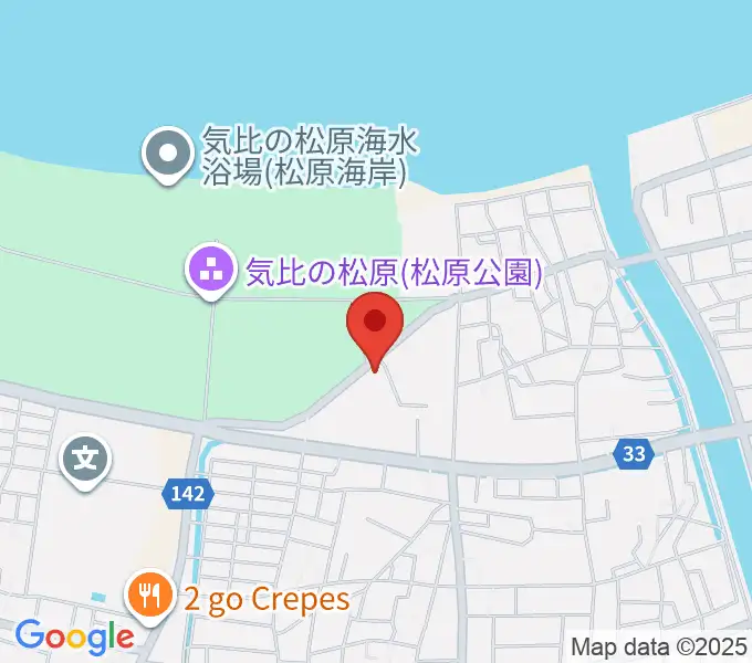 敦賀市営野球場の地図