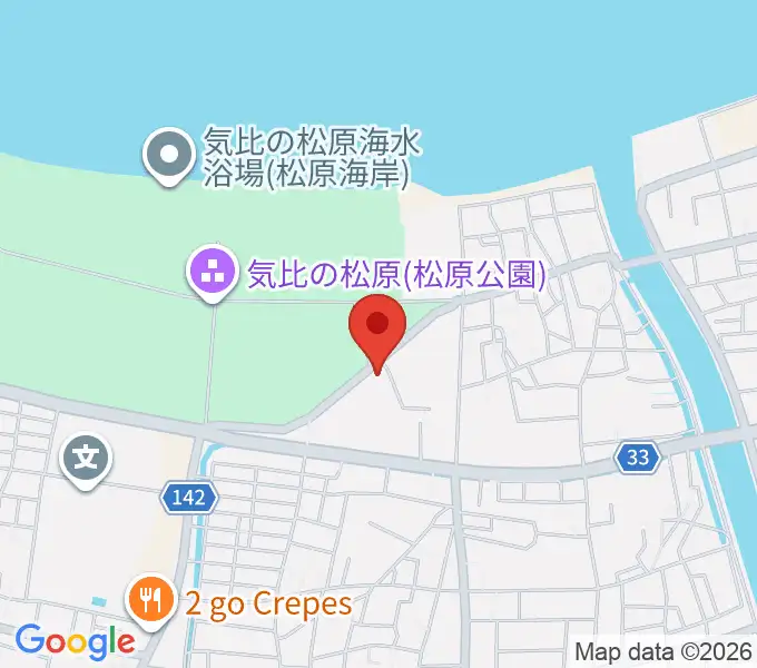 敦賀市営野球場の地図