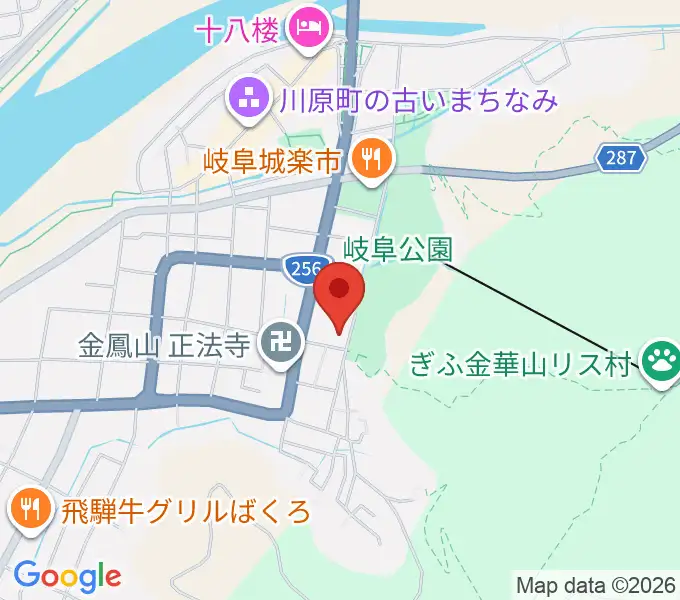 名和昆虫博物館の地図