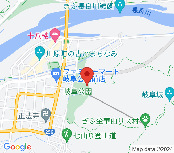 加藤栄三・東一記念美術館の地図