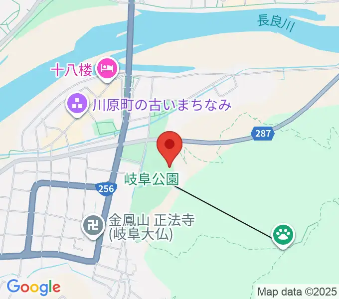 加藤栄三・東一記念美術館の地図