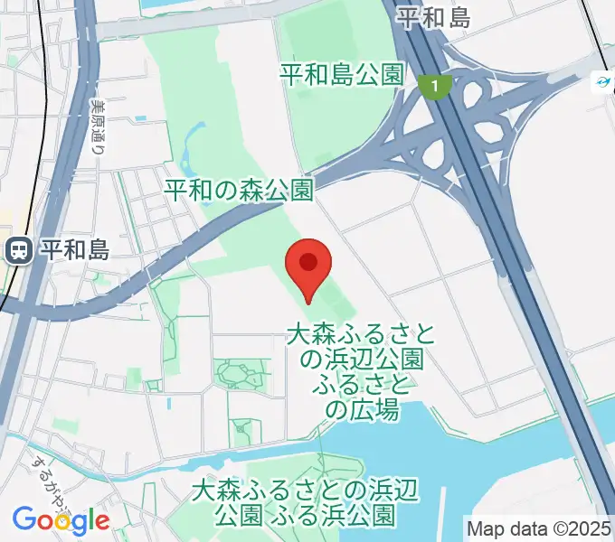 平和の森公園 弓道場･アーチェリー場の地図
