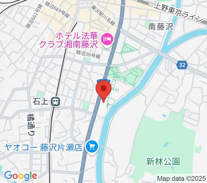 秩父宮記念体育館の地図