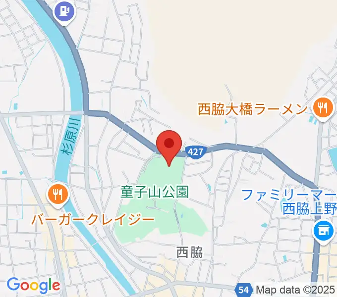 西脇市総合市民センターの地図