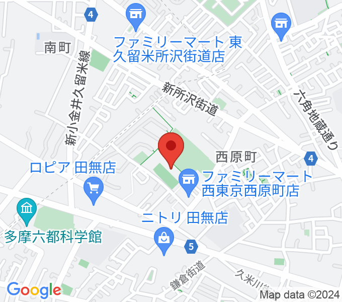 西東京市郷土資料室の場所