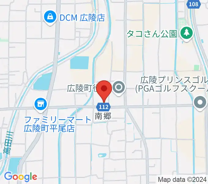 ニュービートスタジオの地図