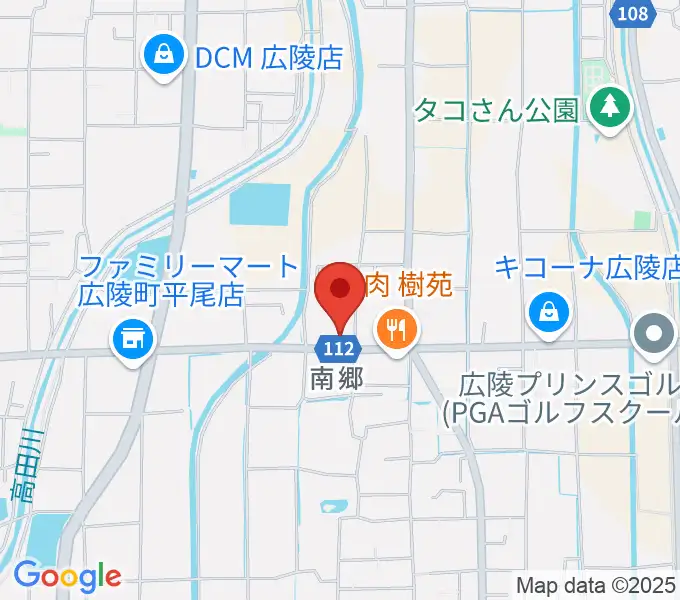 ニュービートスタジオの地図