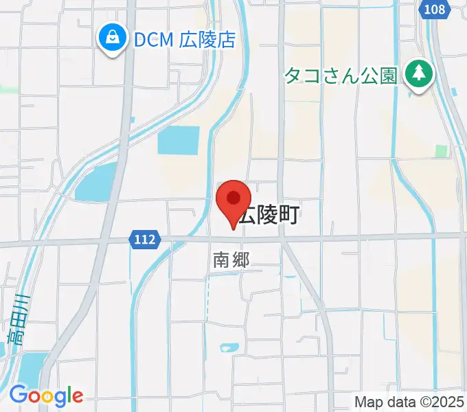ニュービートスタジオの地図
