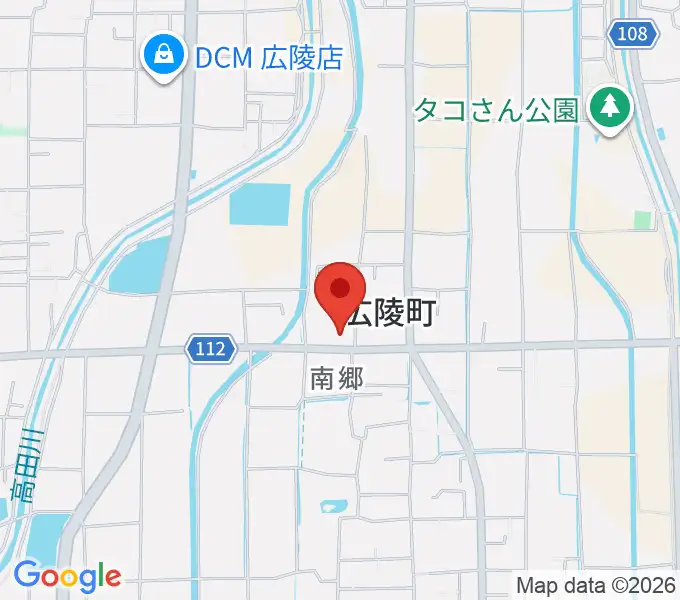 ニュービートスタジオの地図