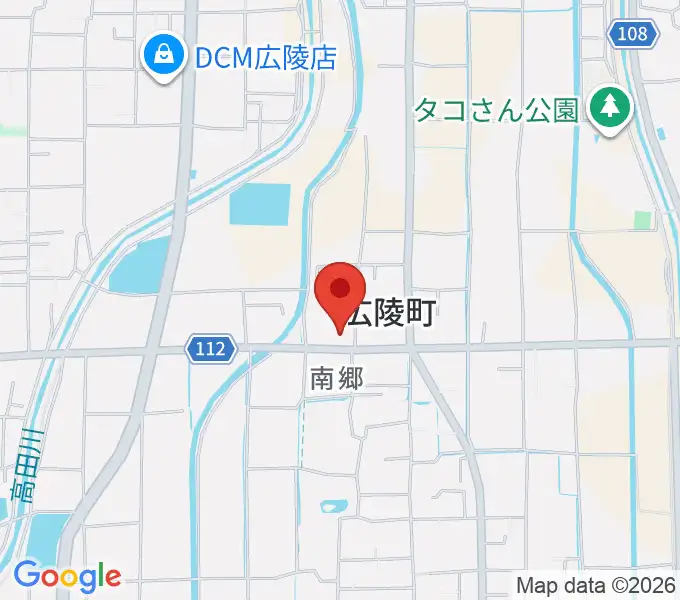 ニュービートスタジオの地図