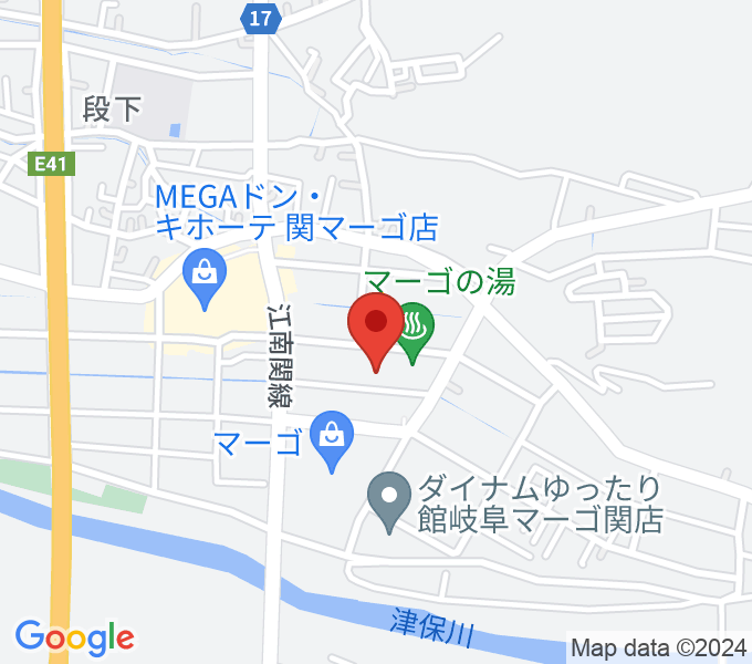 シネックスマーゴの地図