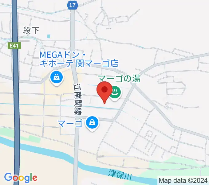 シネックスマーゴの地図