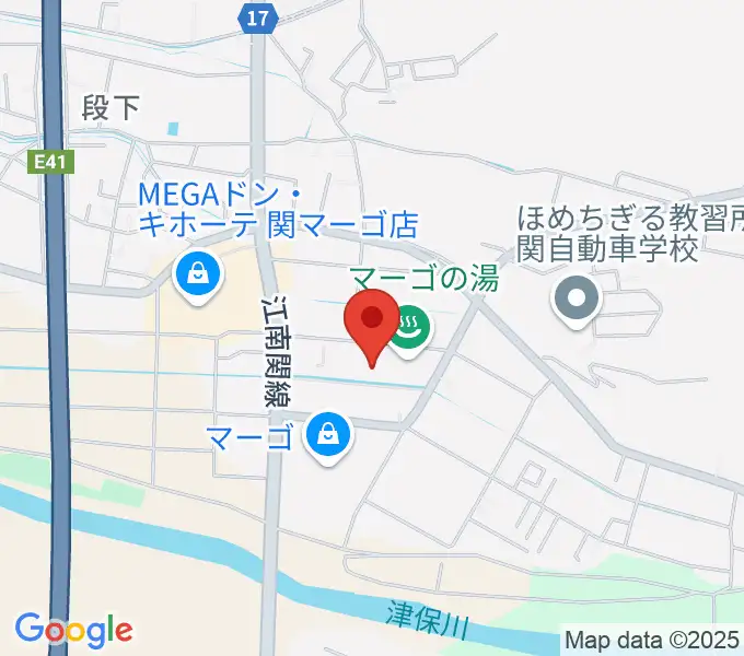 シネックスマーゴの地図
