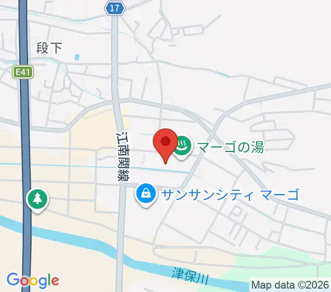 シネックスマーゴの地図