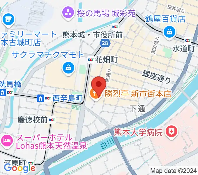 Denkikanの地図