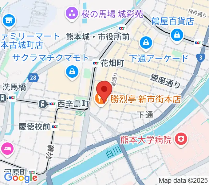 Denkikanの地図