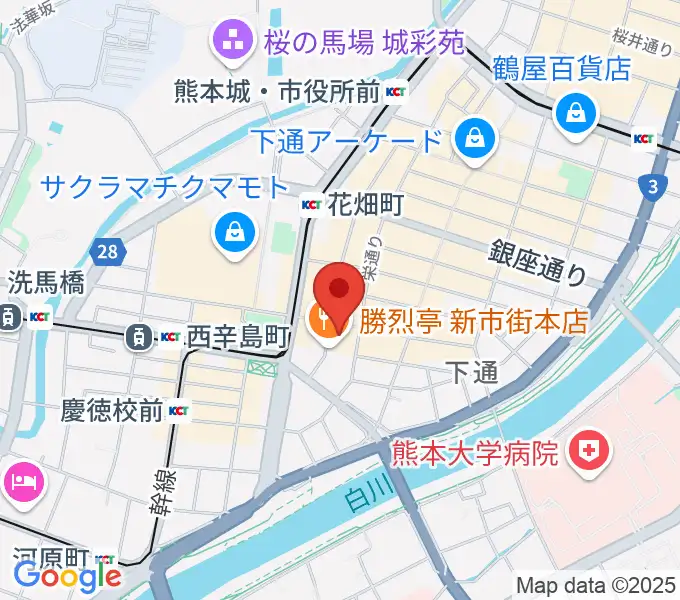 Denkikanの地図