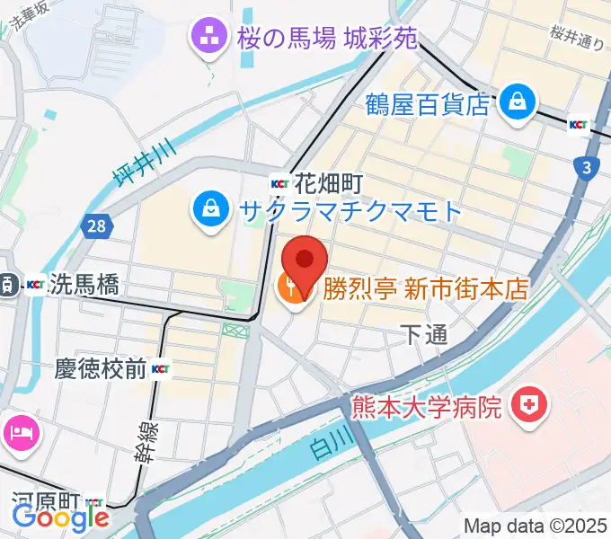 Denkikanの地図