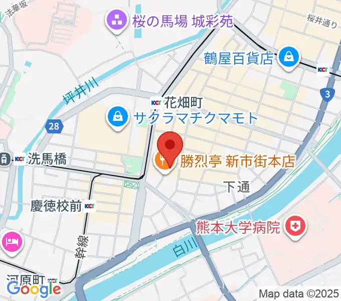 Denkikanの地図