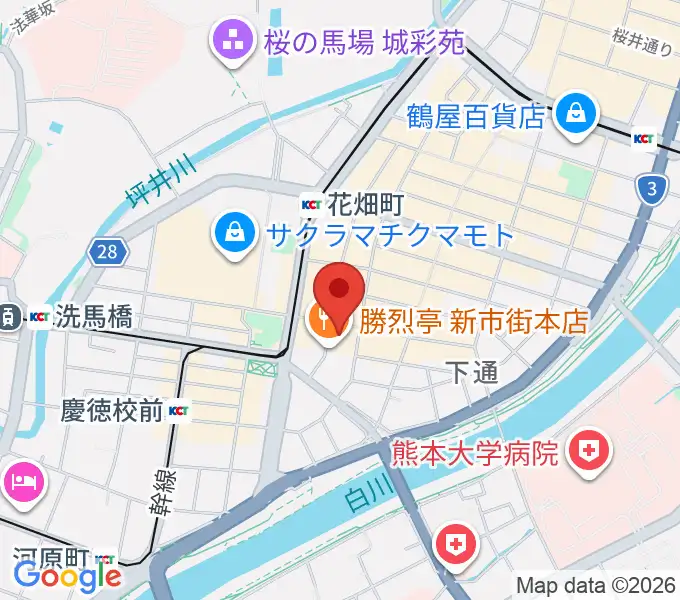 Denkikanの地図