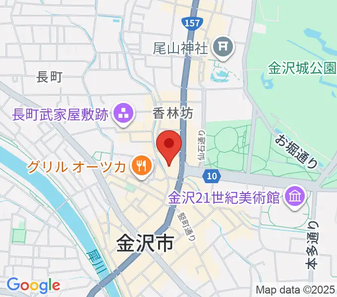 金沢シネモンドの地図