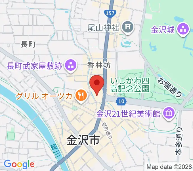 金沢シネモンドの地図