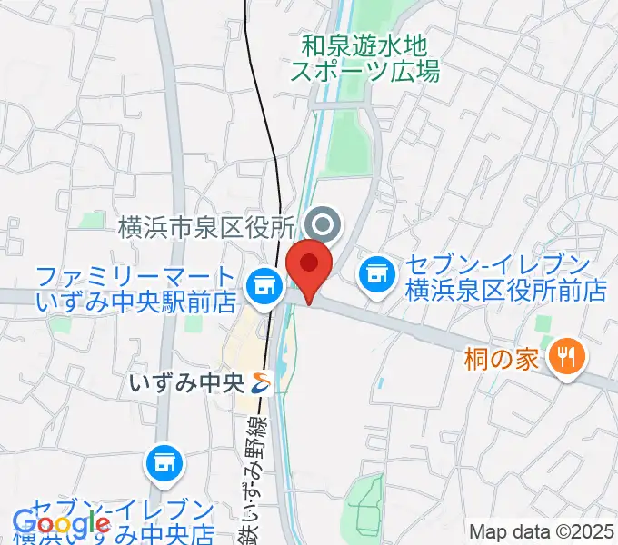 スタジオブルームの地図
